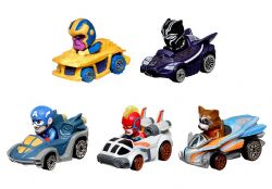 HOT WHEELS - RACERVERSE - 5 VOITURES MARVEL